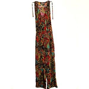 Paisley Print Jumpsuit